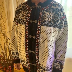 Dale of Norway fair Isle cardigan sweater